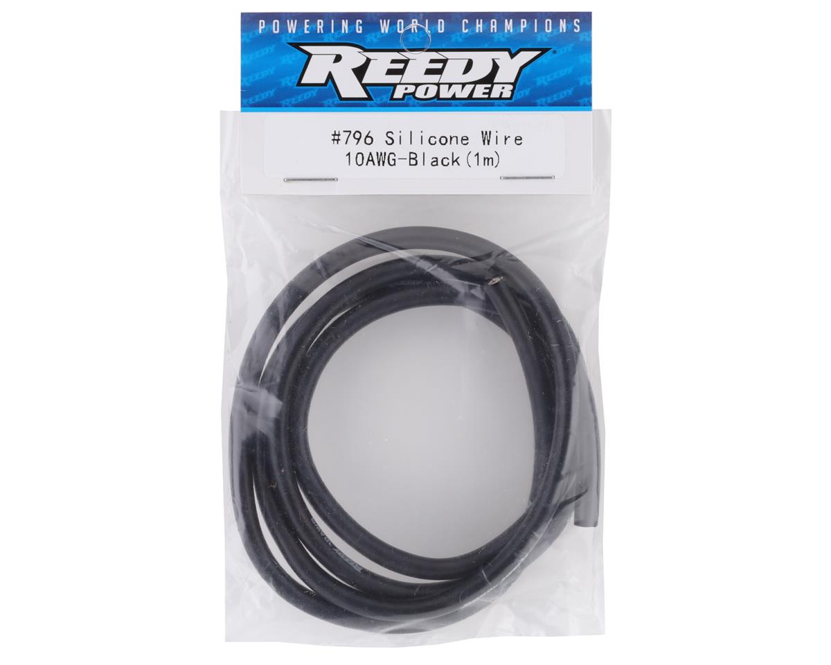 Reedy Pro Silicone Wire (Black) (1 Meter) (10AWG)