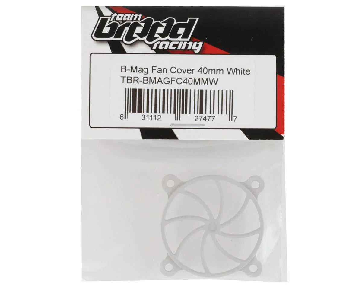 Team Brood B-Mag 40mm Fan Cover (White)