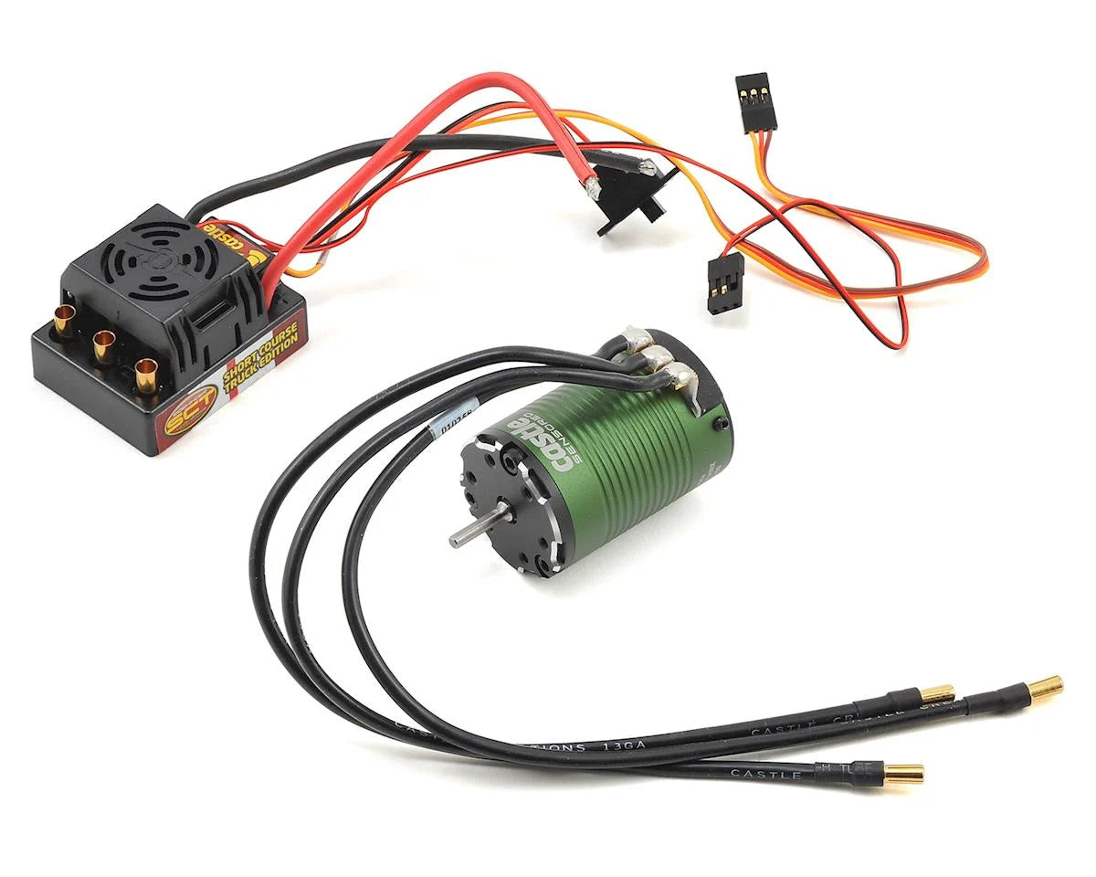 Sidewinder SCT Waterproof Combo w/Sensored 1410 Motor (3800Kv)
