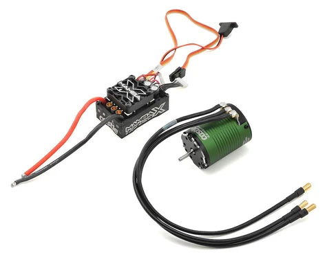 Castle Creations 1/10 Mamba X Waterproof ESC/1406-6900Kv Sensored Brushless Motor Combo: 4mm Bullet