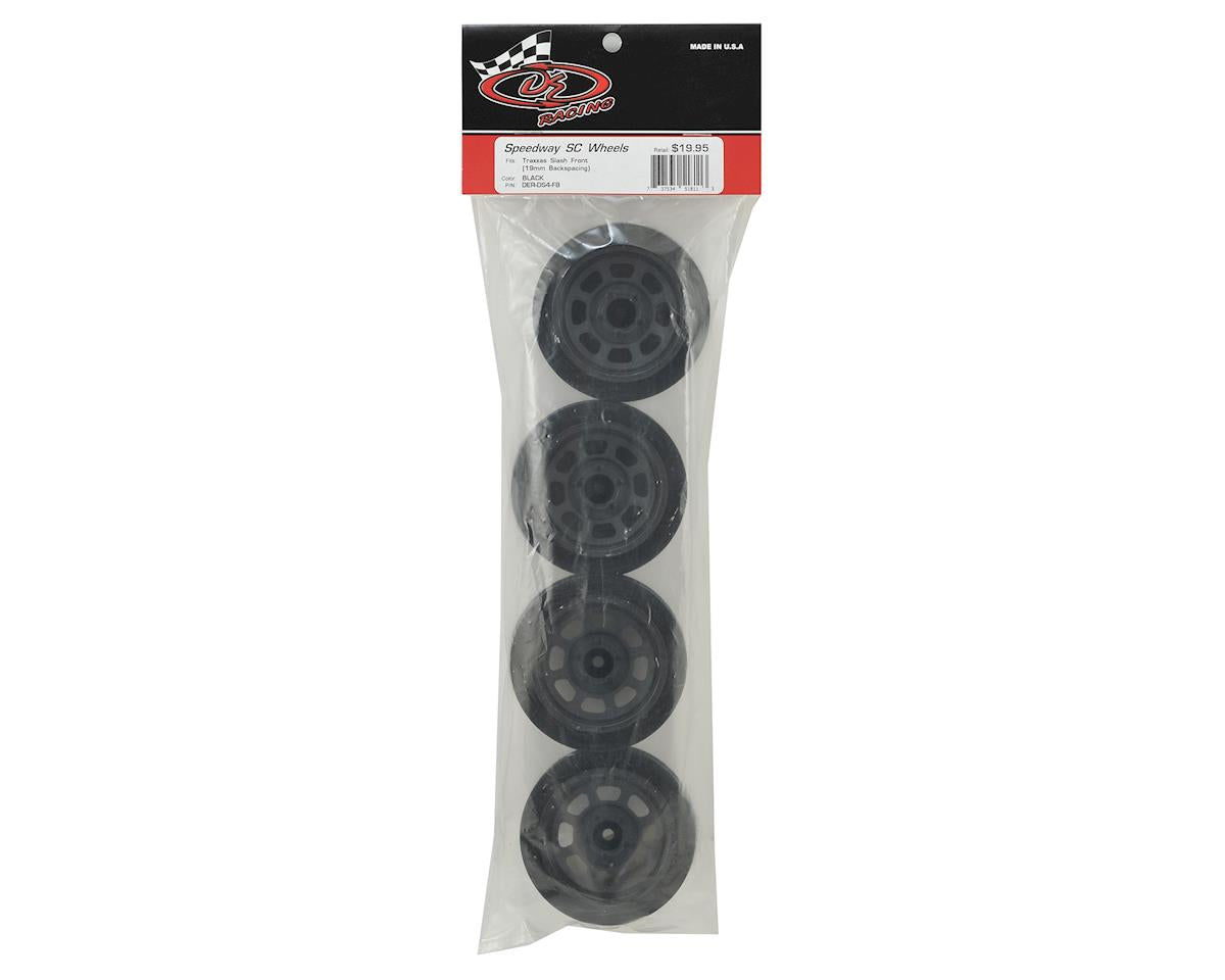 Speedway SC Wheels for Traxxas Slash Front / 19mm BKSP / BLACK / 4Pcs