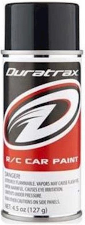 DuraTrax Polycarb Spray Base Cover Coat, Black, 4.5oz