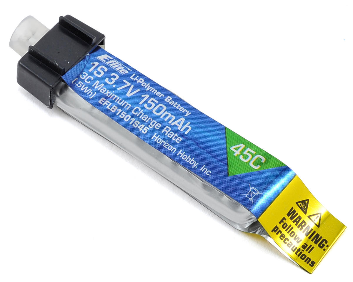 E-flite 1S LiPo Battery 45C (3.7V/150mAh)