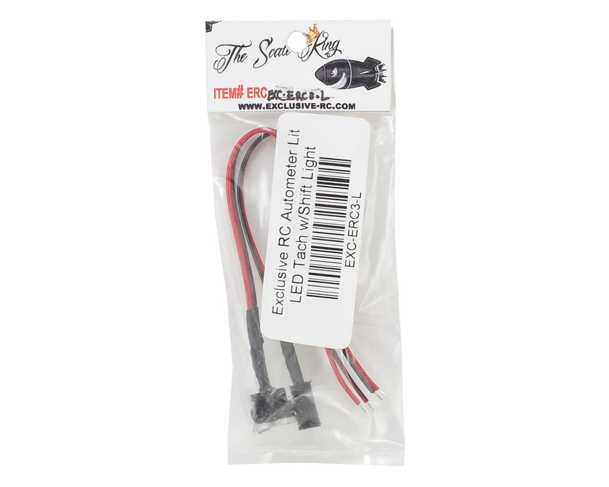 Exclusive RC Autometer Lit LED Tach w/Shift Light