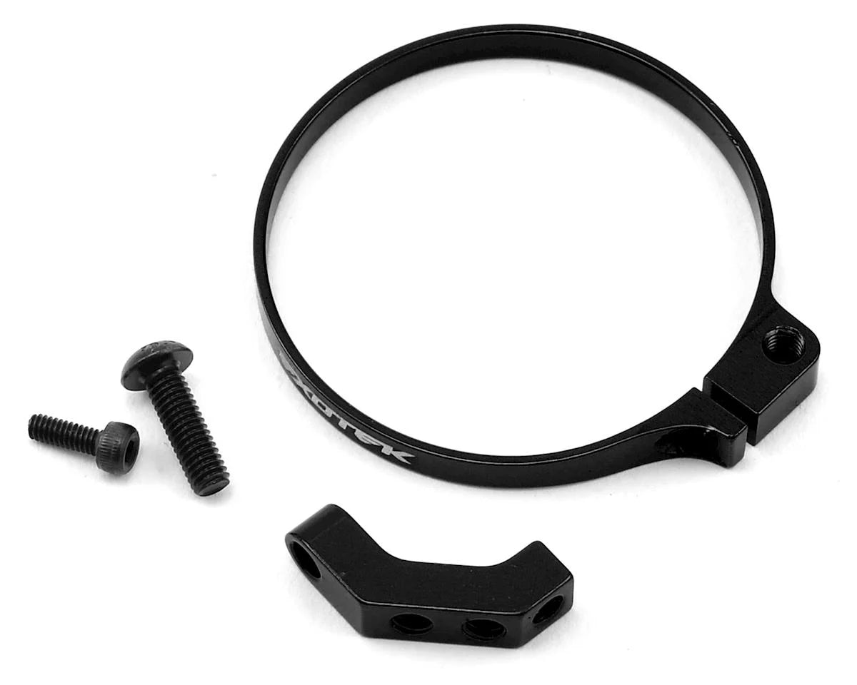 Exotek Racing Angled Clamp On Fan Mount (Black) (540 Can)
