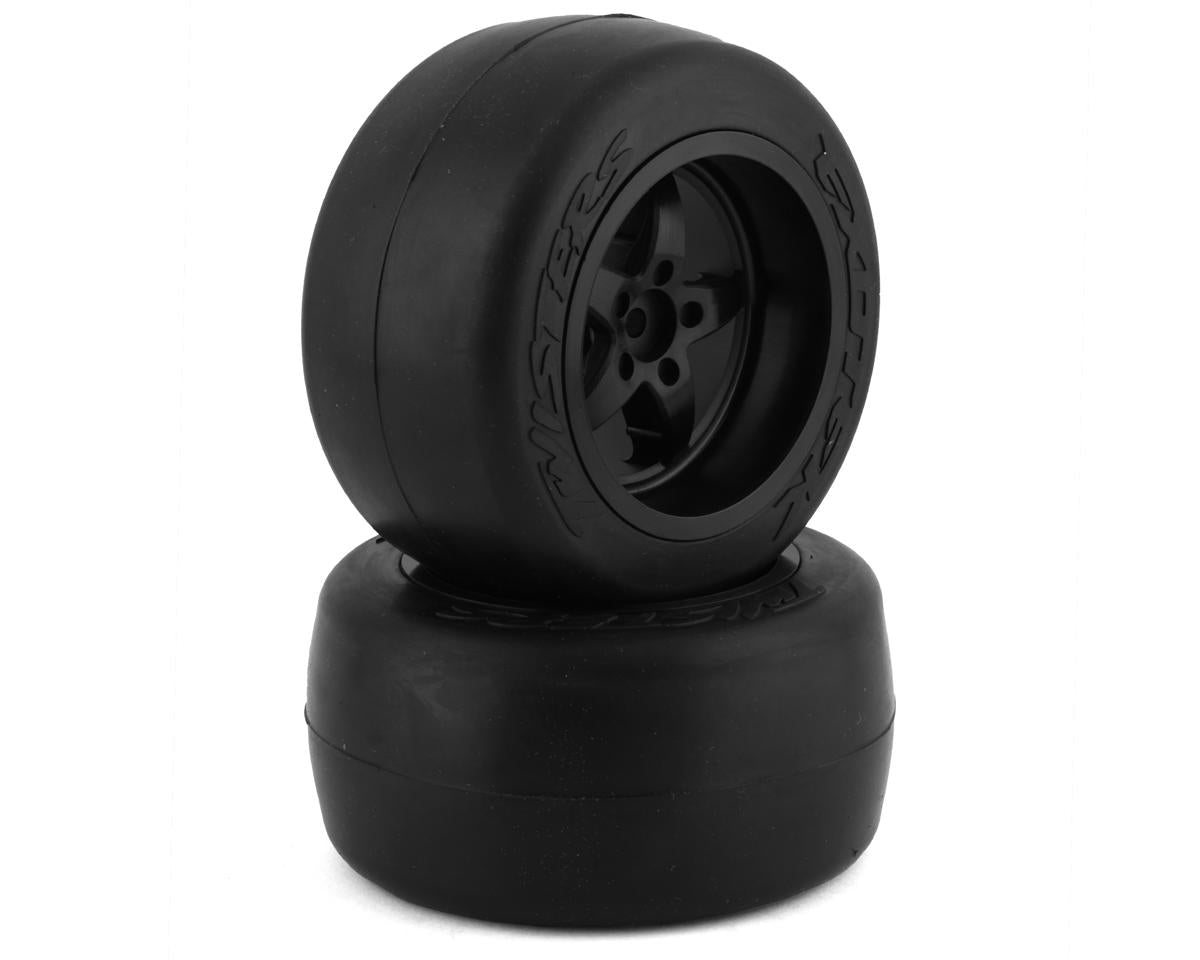 Twister Pro Drag Belted Rear Tires & Wheel Set w/Soft Foam (2) (Firm)