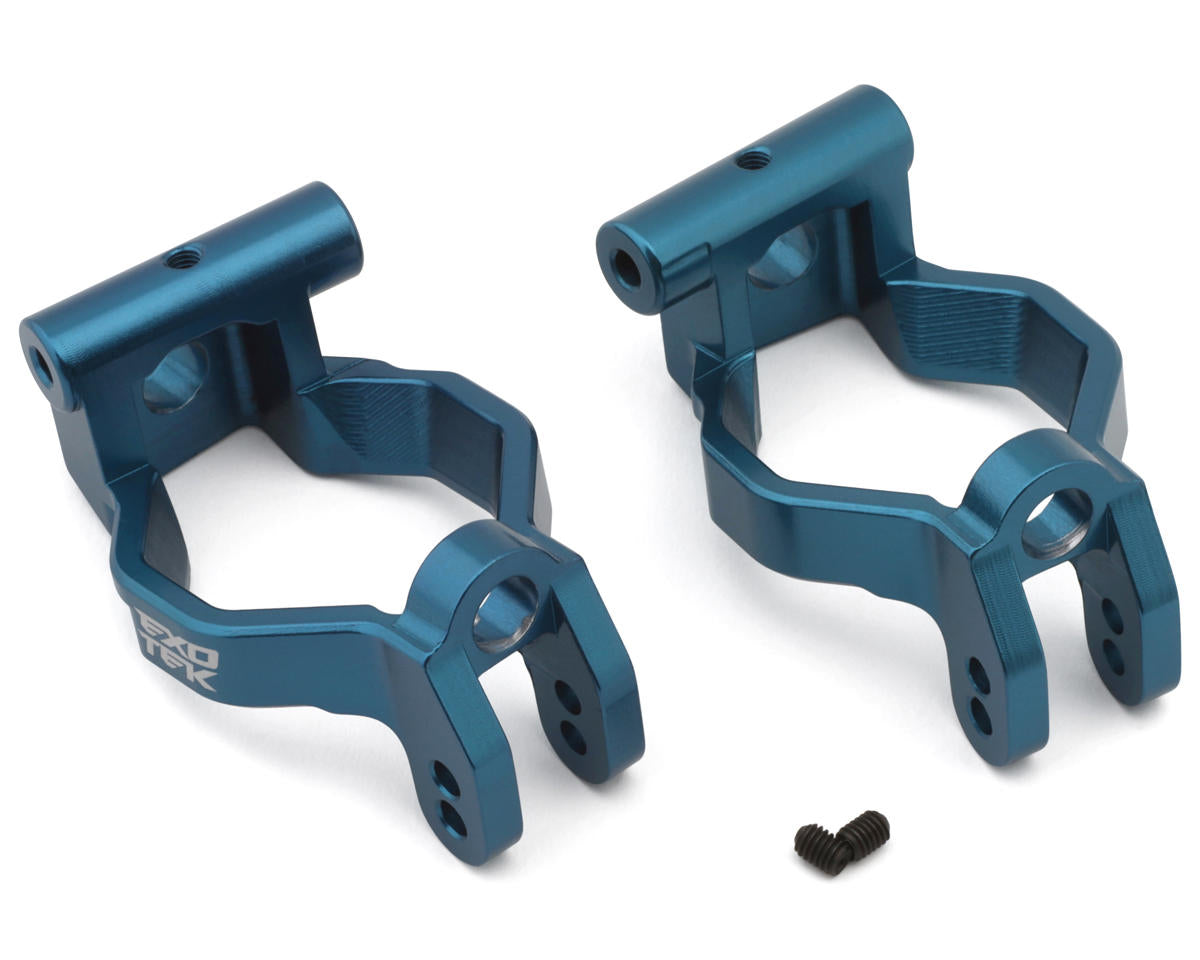 Rival MT8 Aluminum HD Caster Hubs (Blue) (2)