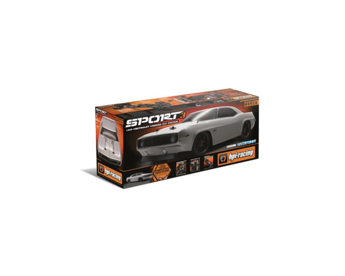 HPI Sport 3 1969 Chevrolet Camaro Z28 Custom RTR 1/10 Electric Touring Car w/2.4GHz Radio, 7.2V Battery & Charger