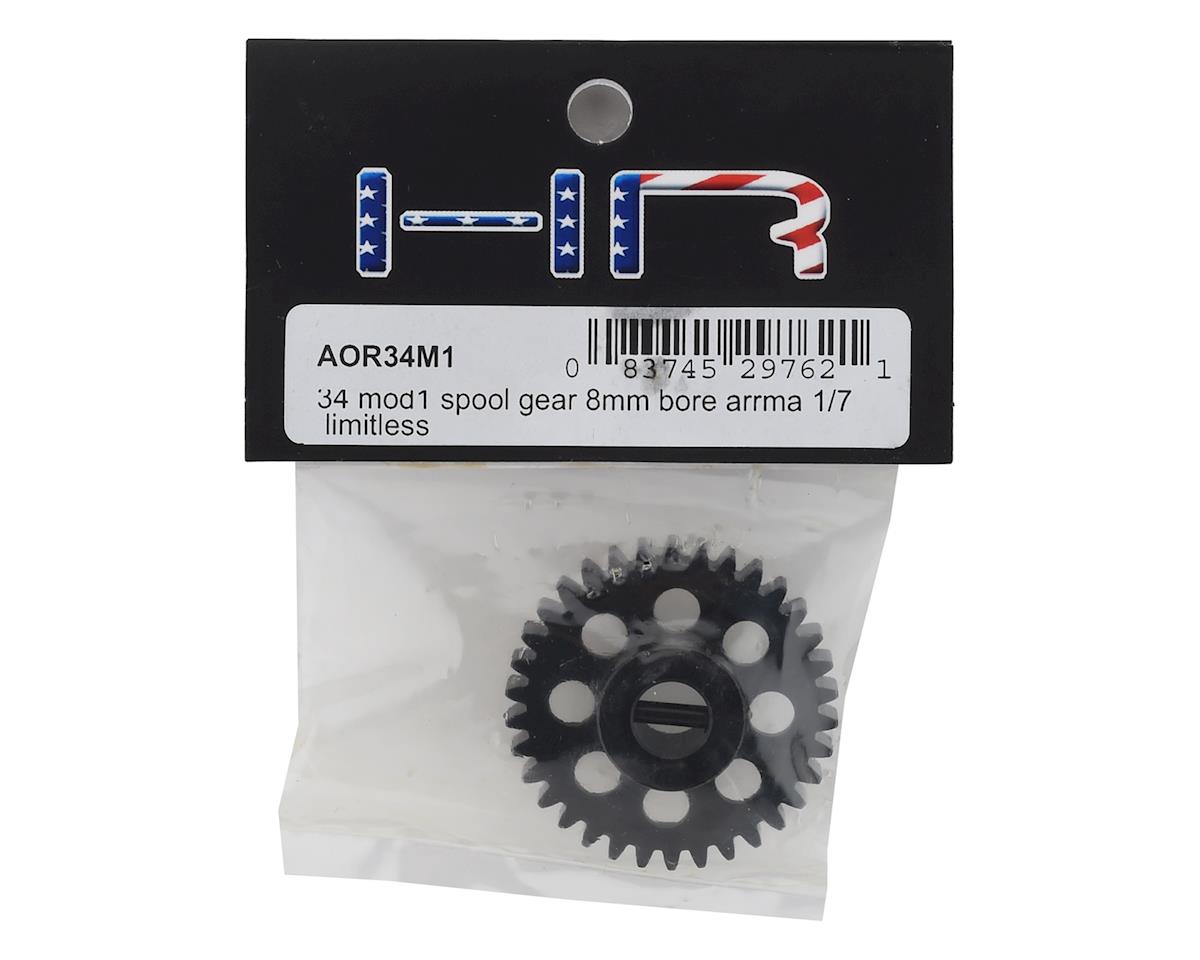 Hot Racing 34 Mod1 Spool Gear 8mm Bore Arrma 1/7 Limitless