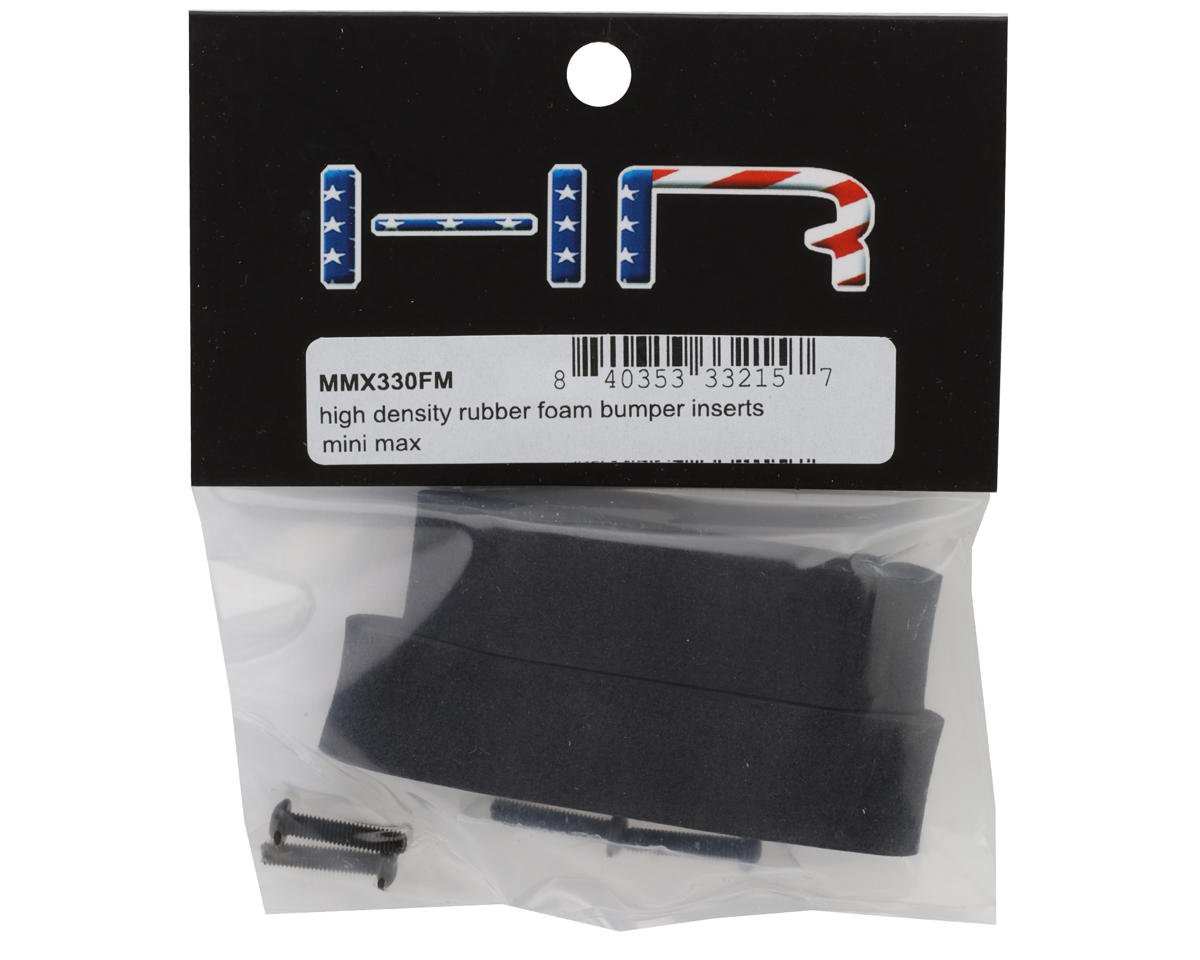 High-Density Rubber Foam Bumper Inserts for Traxxas Mini Maxx® (2) (Front/Rear)