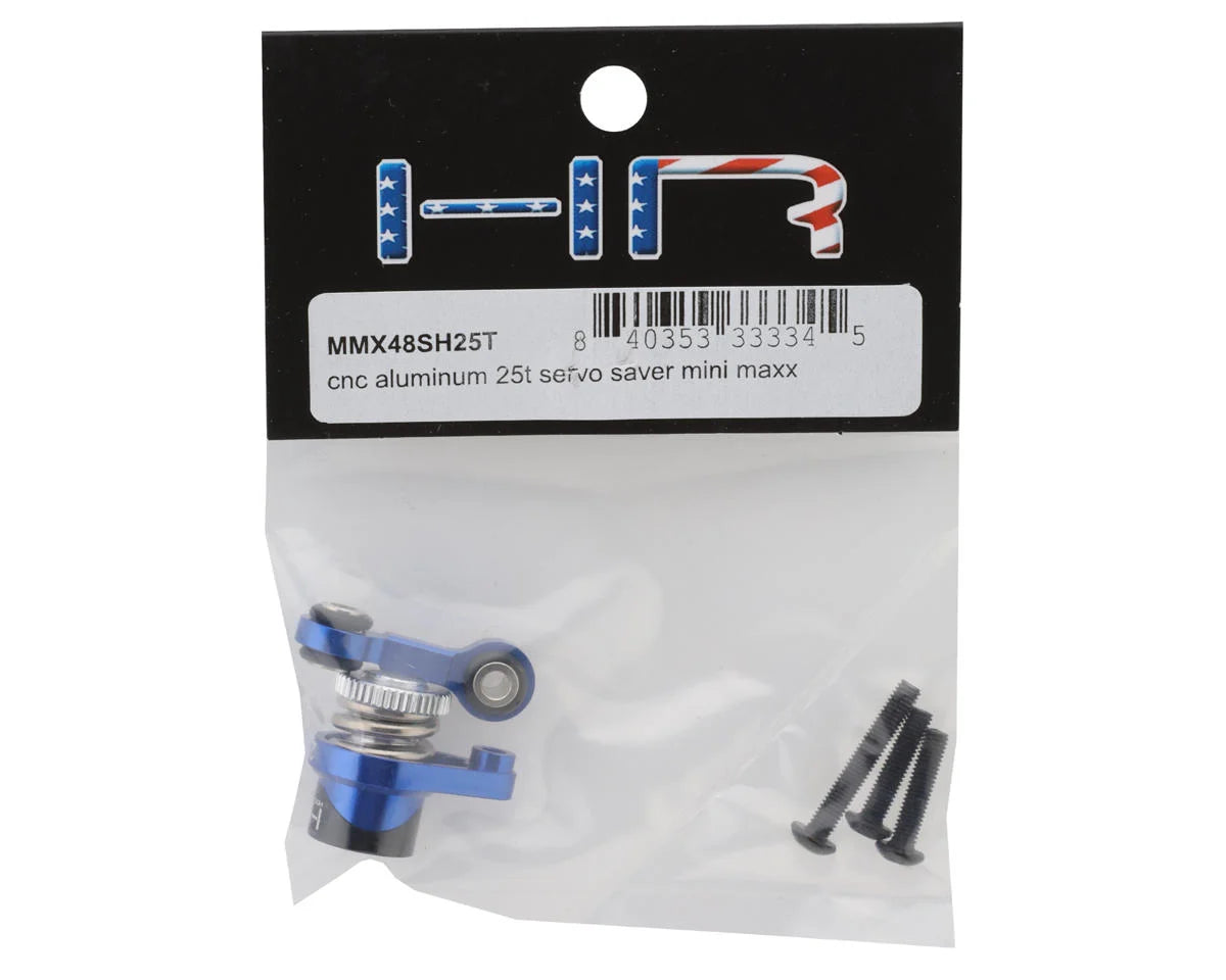 Aluminum Servo Saver for Traxxas® Mini Maxx® (Blue) (25T)