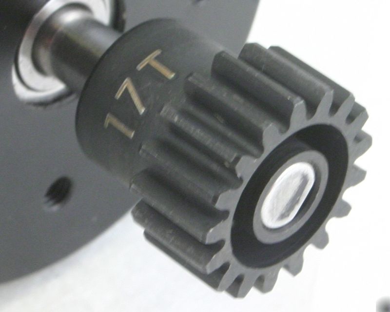 Steel Pinion Gear, 17 Tooth, 32 Pitch, 5mm Bore