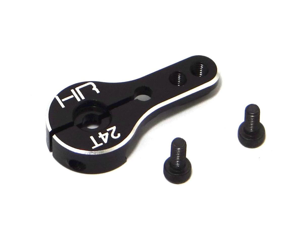 Hot Racing Aluminum Clamping Lock Servo Arm (24T-Hitec)