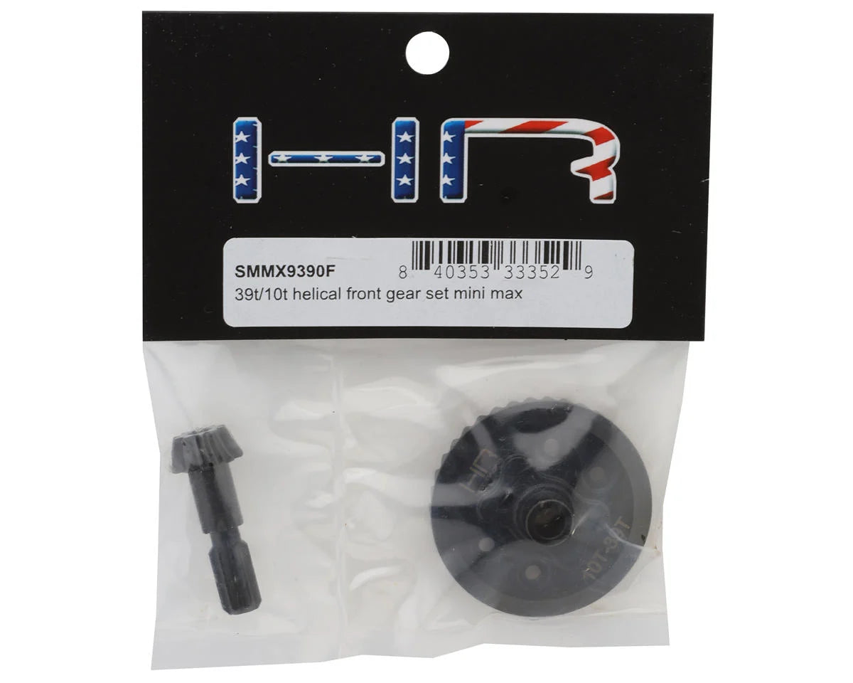 Steel Helical Differential Ring & Pinion Gear for Traxxas Mini Maxx (Front) (39T/10T)