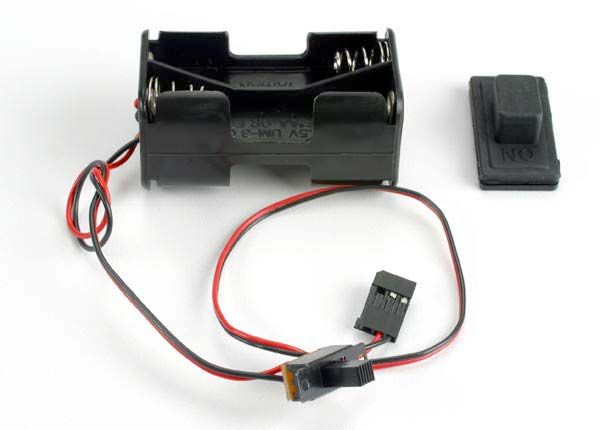 4-Cell "AA" Battery Holder w/Switch Cover