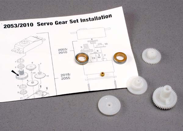 GEAR SET STANDARD SERVO (2018)