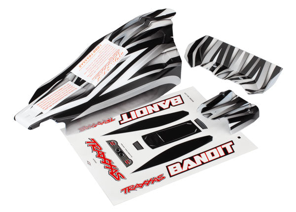 TRAXXAS BODY BANDIT PRGRPX DECAL SHEET