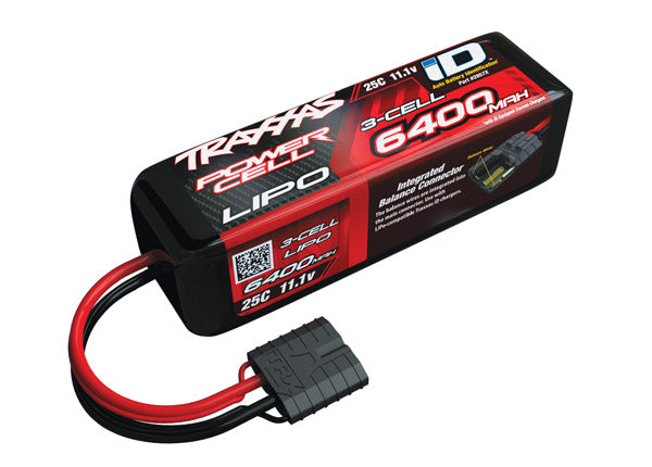 3S LIPO 6400MAH 11.1V 25C