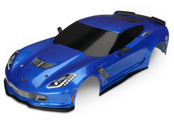 Body, Chevrolet Corvette Z06, (painted, decals applied)