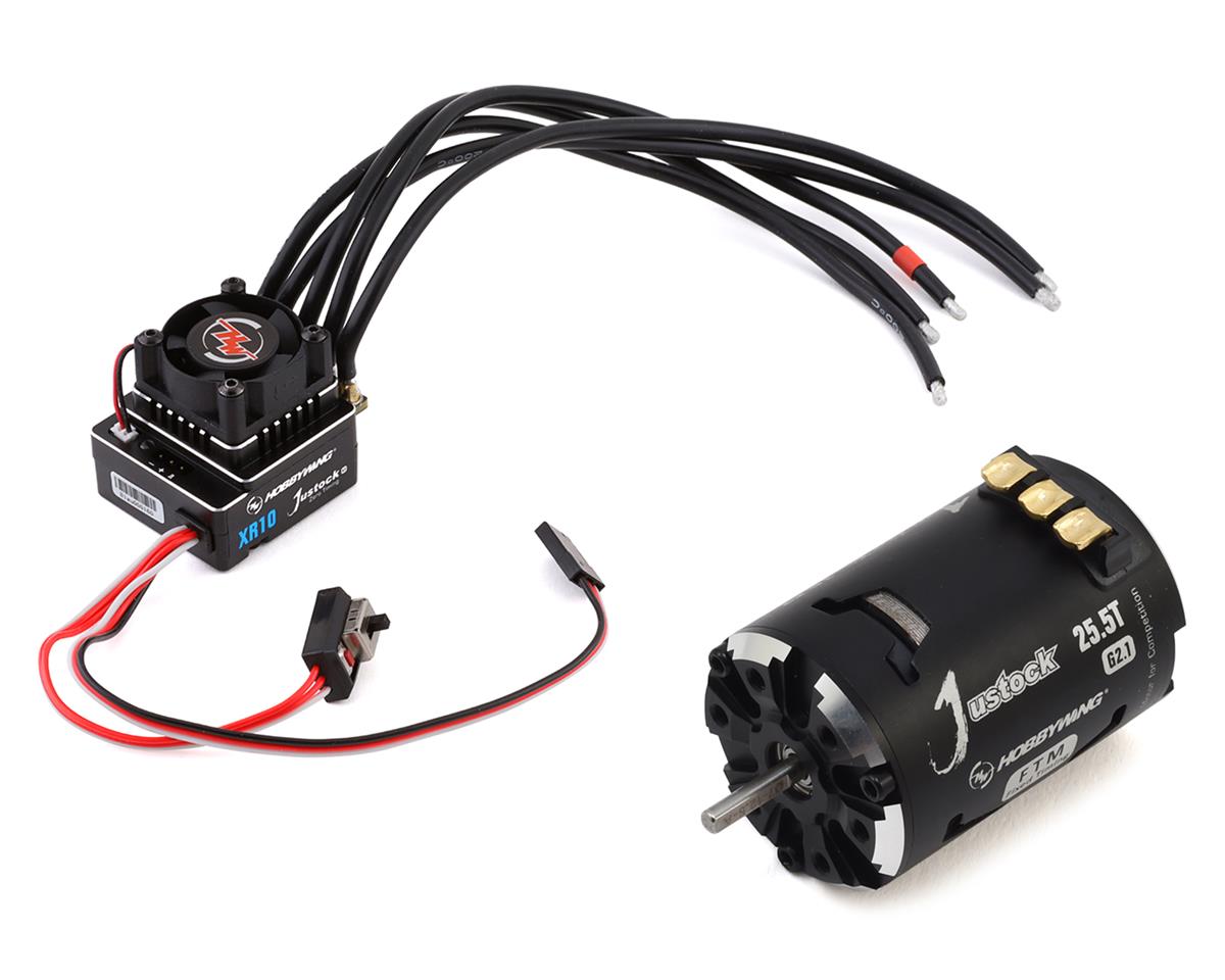 XR10 Justock G3 Sensored Brushless ESC/SD G2.1 Motor Combo (25.5T)