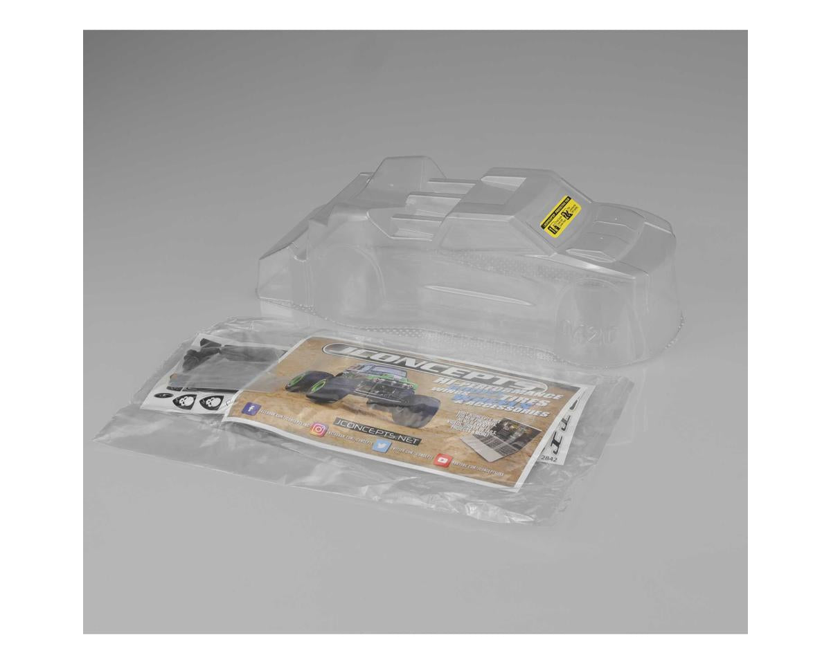 JConcepts Mini-T 2.0 "Finnisher" Body w/Rear Spoiler (Clear)