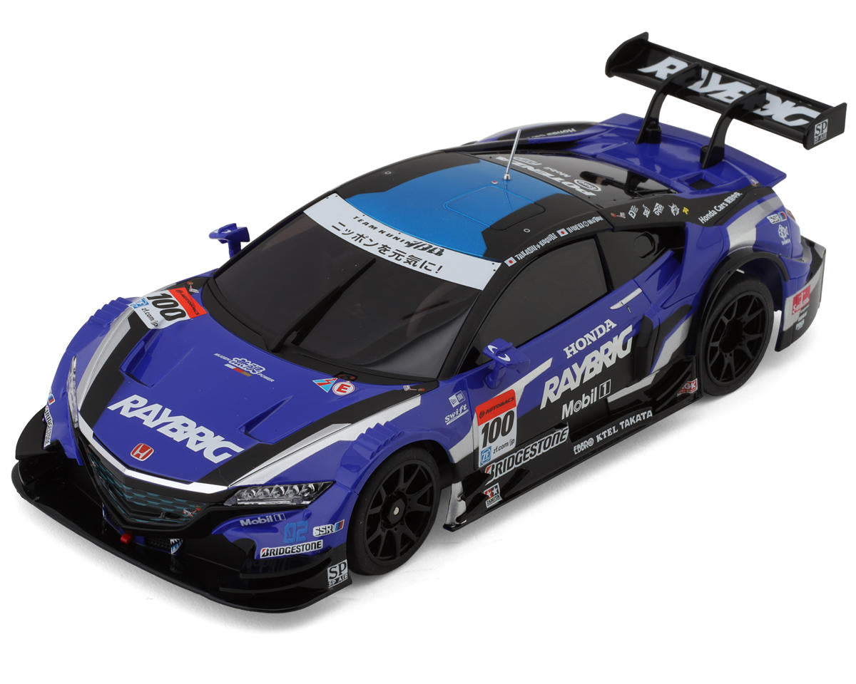 MR-03 Mini-Z Racer ReadySet w/Raybrig NSX Concept-GT 2014 Body (Blue) w/KT-531P 2.4GHz Radio