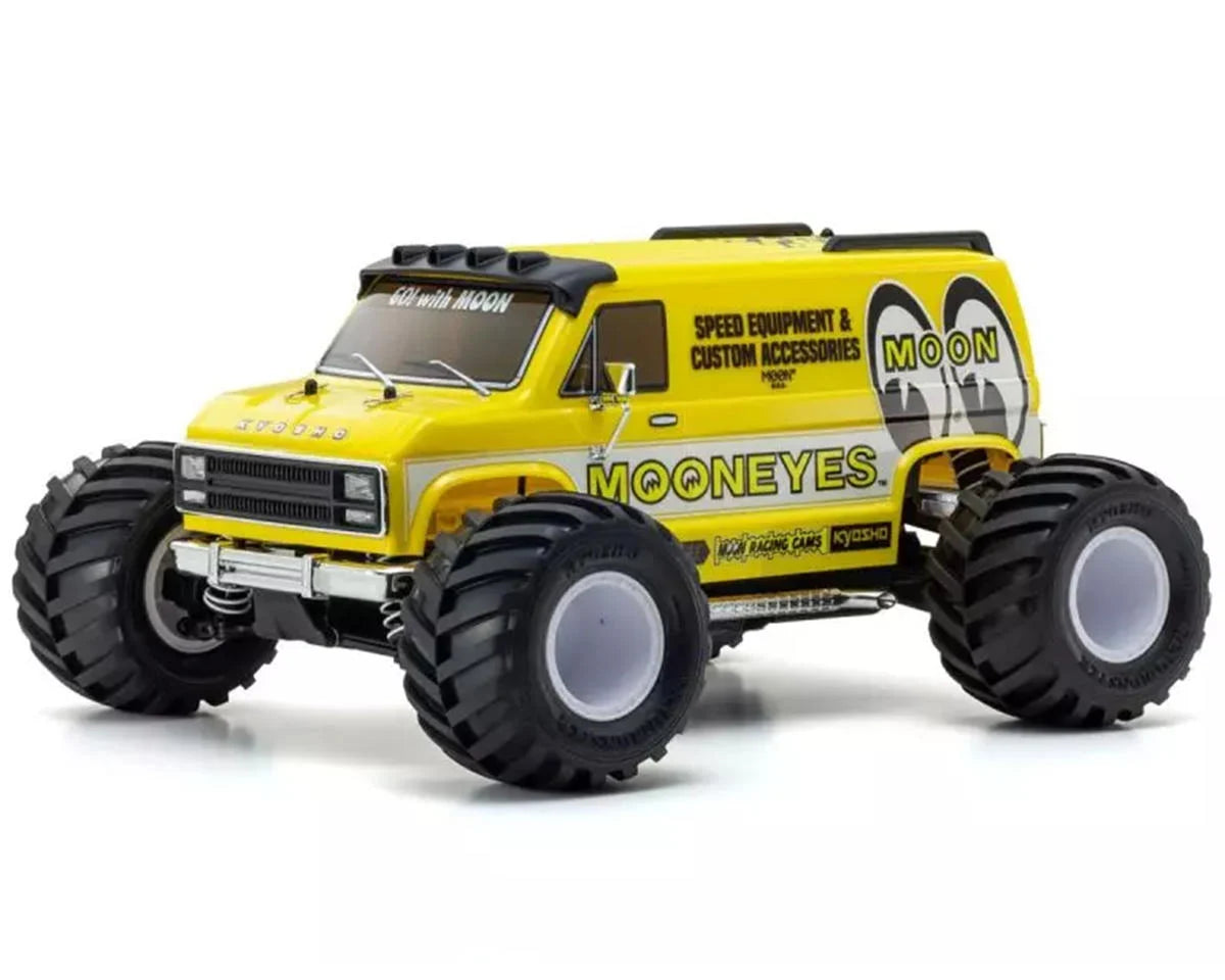 Mk2 Mad Van 1/10 4WD Readyset Brushed Monster Truck (Mooneyes) w/2.4GHz Radio