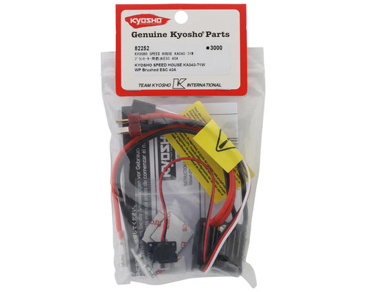 Kyosho Speed House KA040-71W WP 40A Brushed ESC w/T-Style Connector