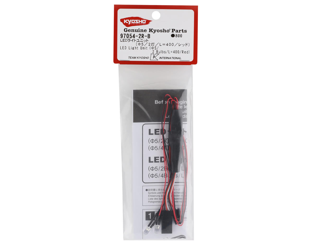 Kyosho Fazer FZ02 2-LED Light Set (Red)