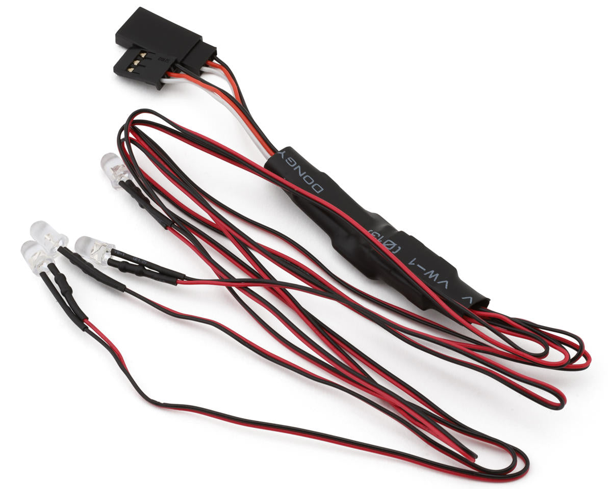 5mm LED Lights Unit (4-Red Bulbs)