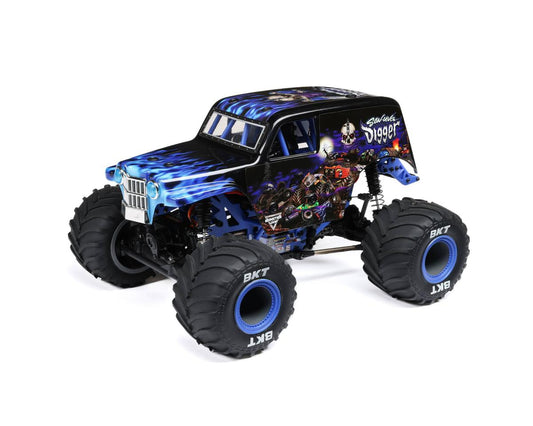 1/18 Mini LMT 4X4 Brushed RTR Monster Truck (Son-Uva Digger) w/SLT2 2.4GHz Radio, Battery & Charger