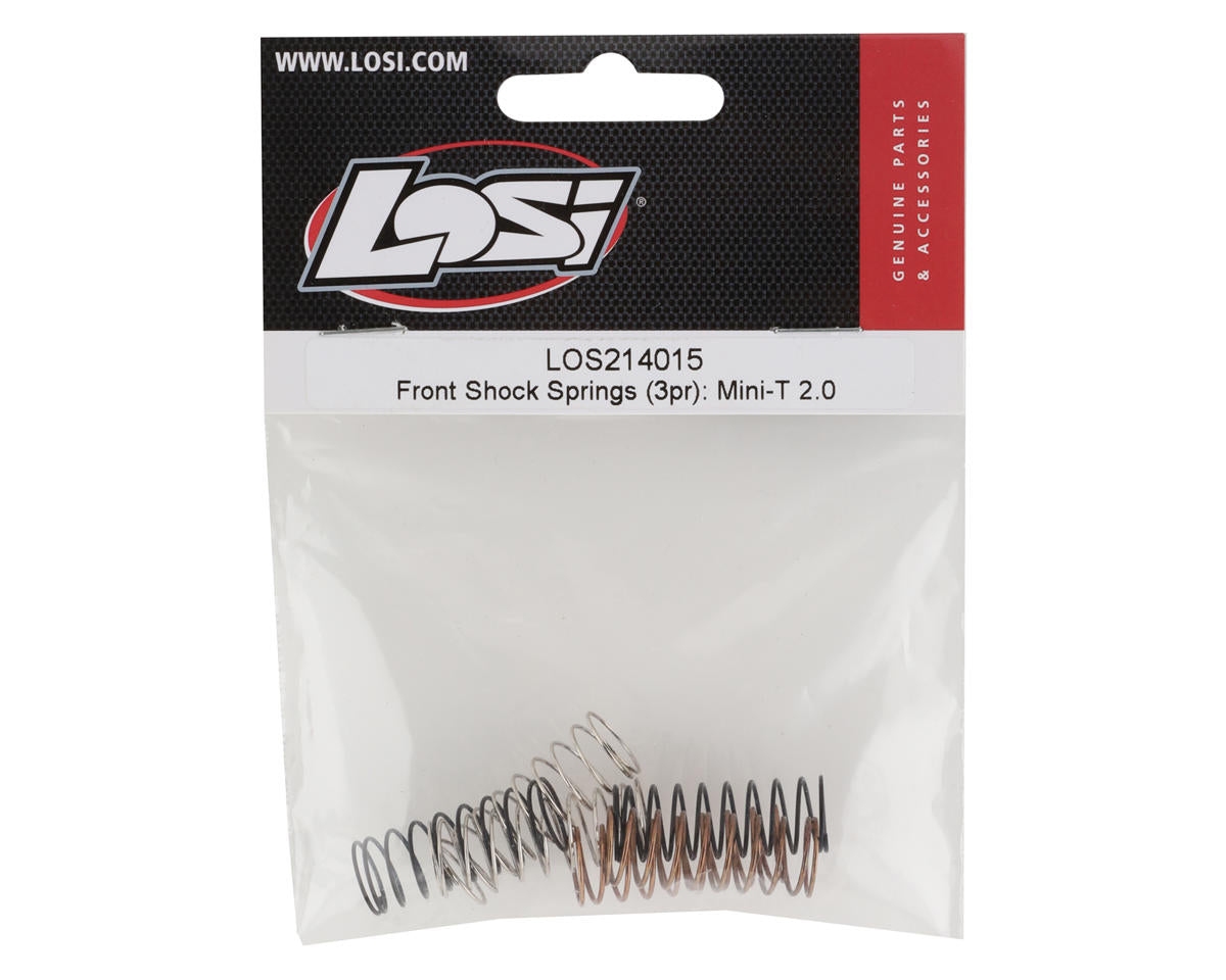 Mini-T 2.0 Front Shock Springs (3)