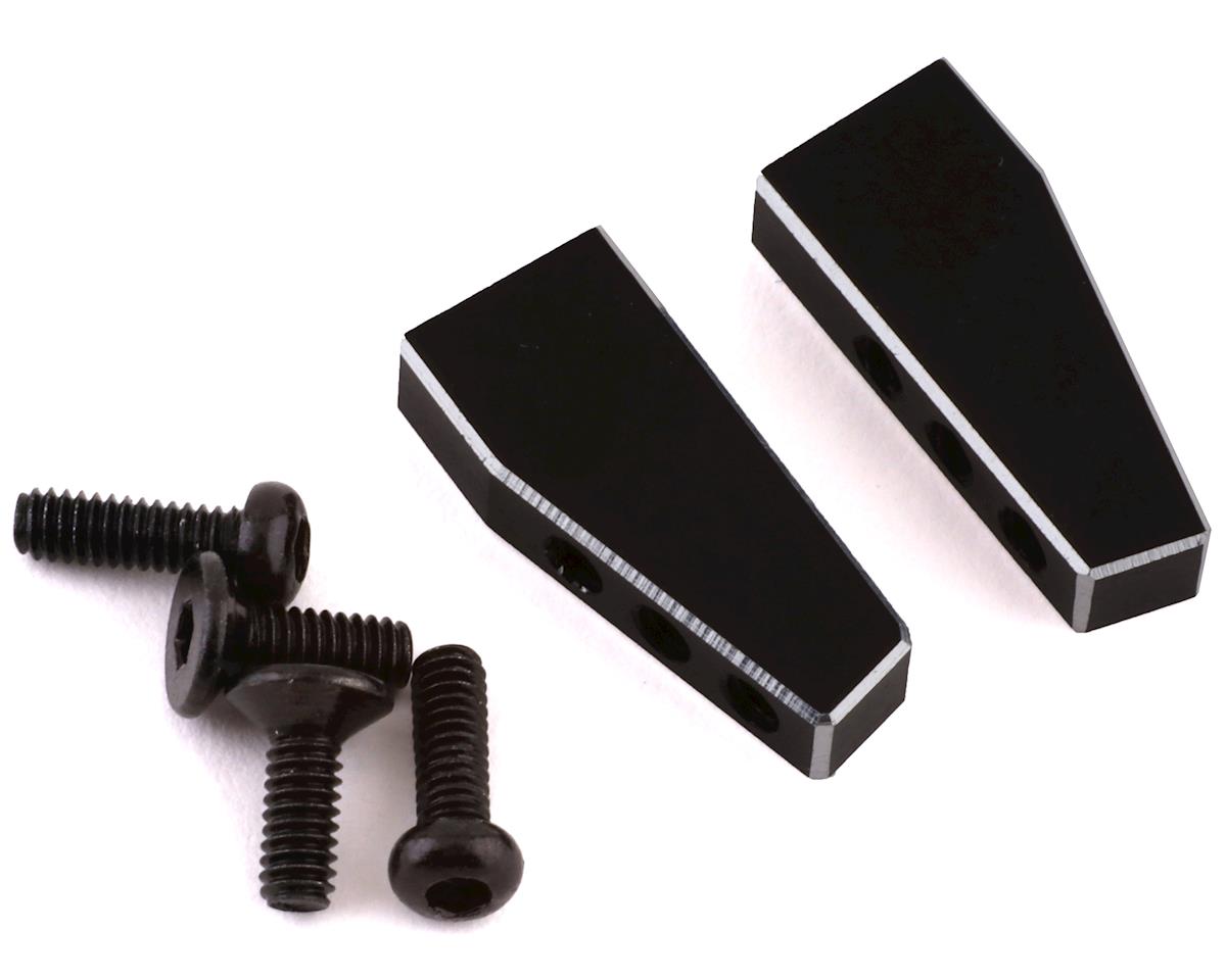 Mini-T 2.0 Aluminum Servo Mount Set (Black)