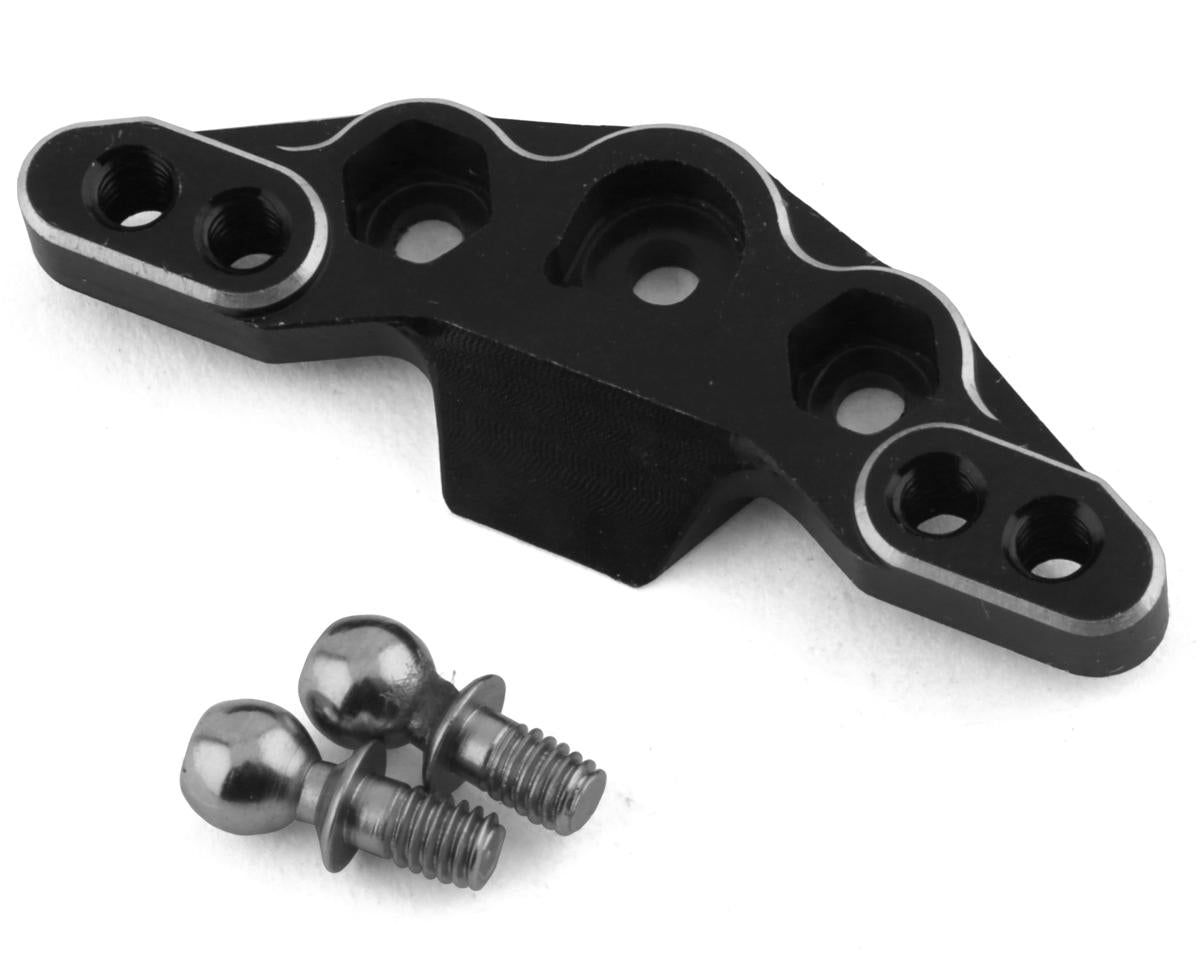 Mini-T 2.0 Aluminum Front Camber Block (Black)
