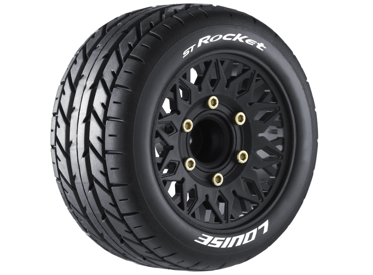 ST-Rocket Soft 1/10 Stadium Truck, 0 & 1/2" Offset, 12, 14, 17mm Removable Hex Wheels