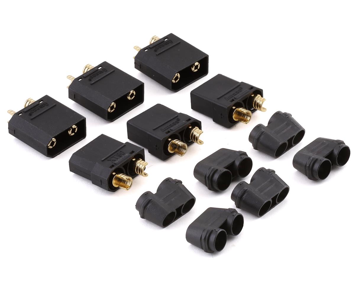XT90 Connectors (3 Female/3 Male) (Black)