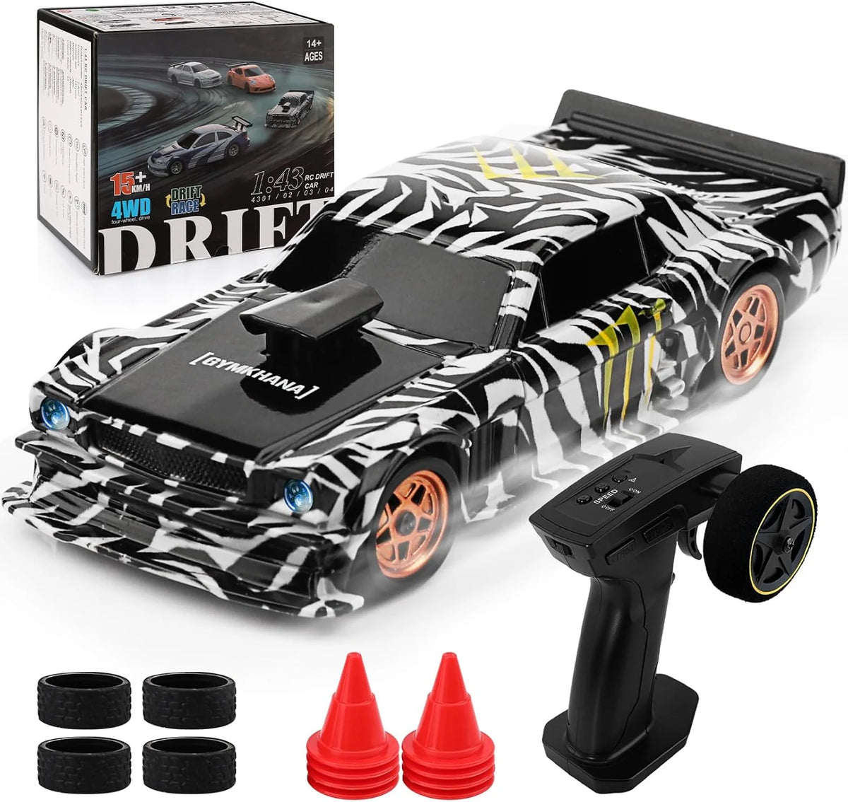 1/43 Scale Mini Drift Car