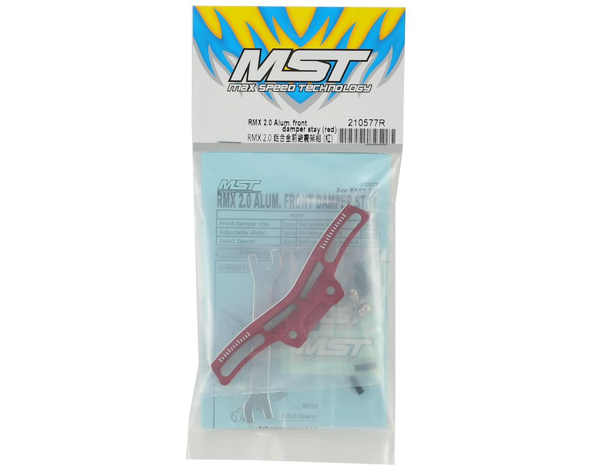 MST RMX 2.0 Alum. front damper stay (red)