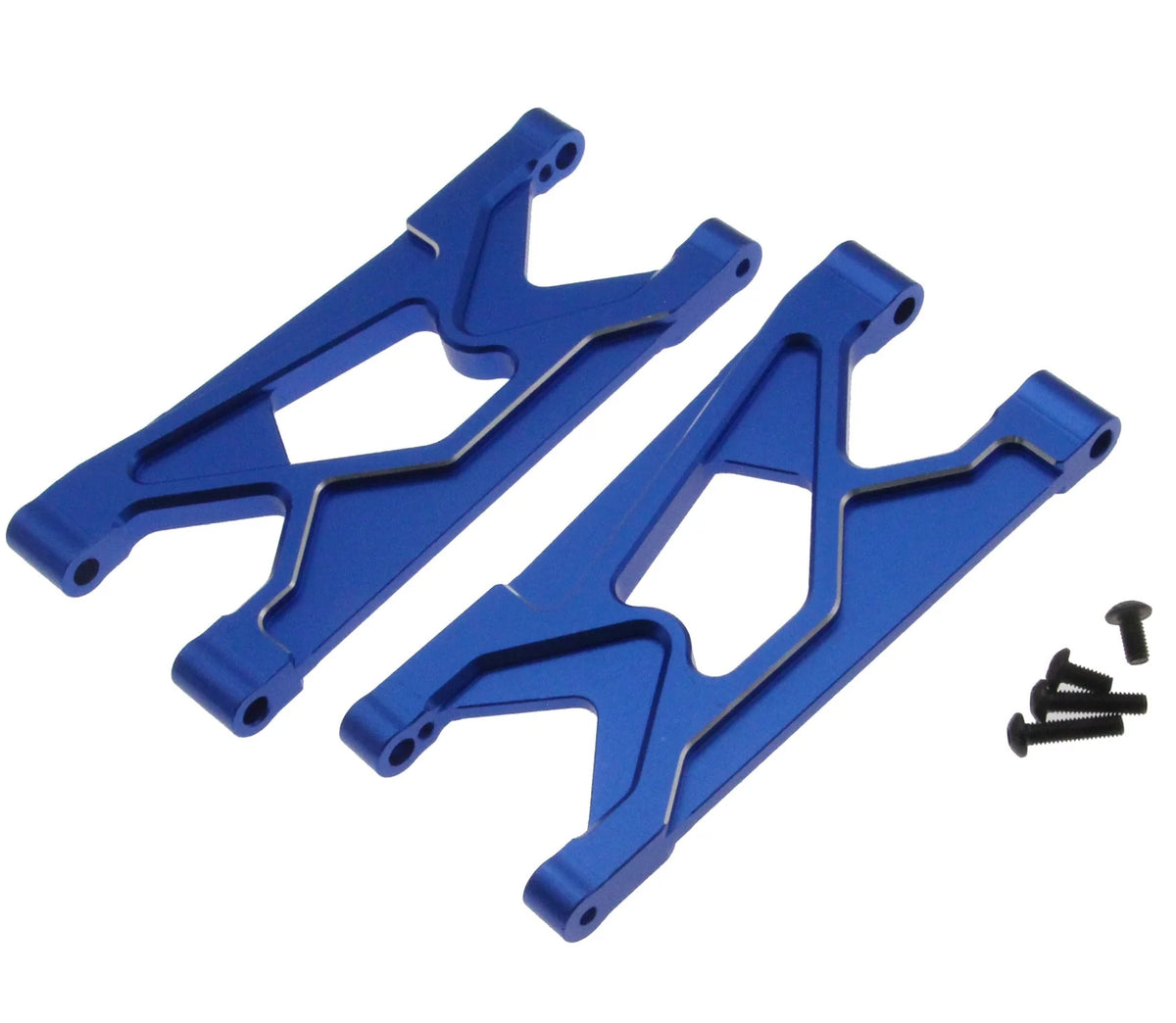 Aluminum Rear Suspension Arms Blue Arrma Gorgon