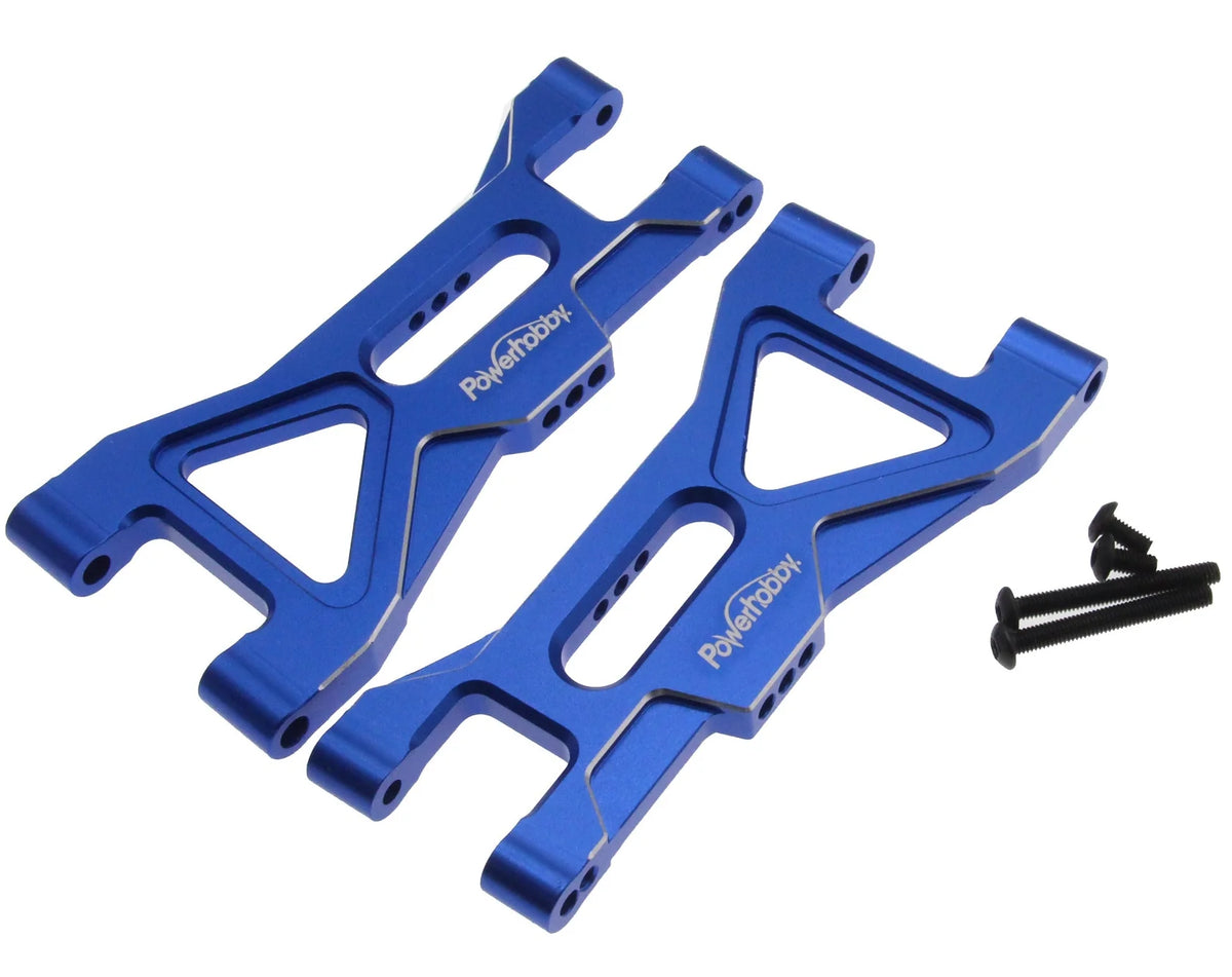 Aluminum Front Lower Suspension Arms Blue Arrma Gorgon