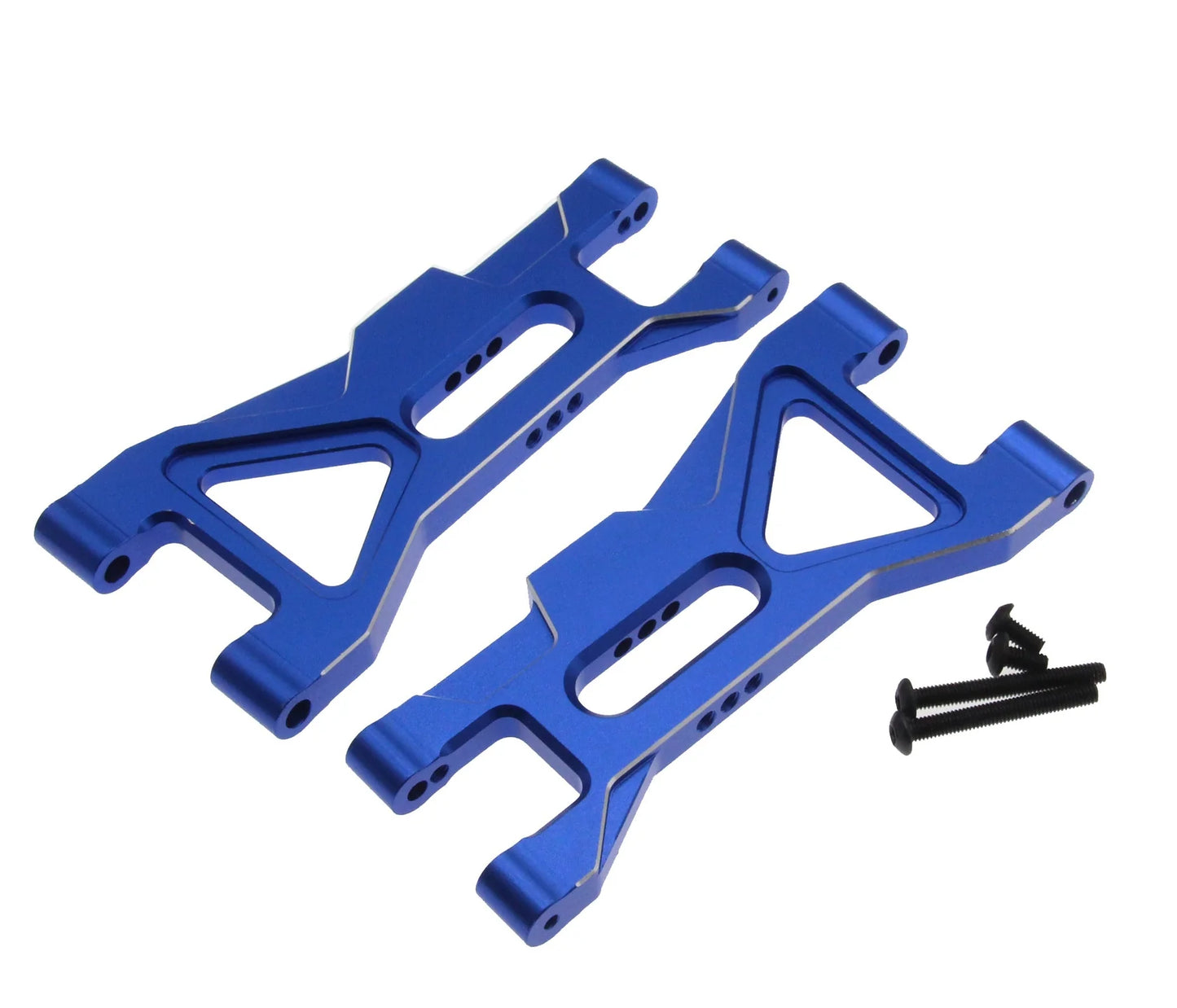 Aluminum Front Lower Suspension Arms Blue Arrma Gorgon