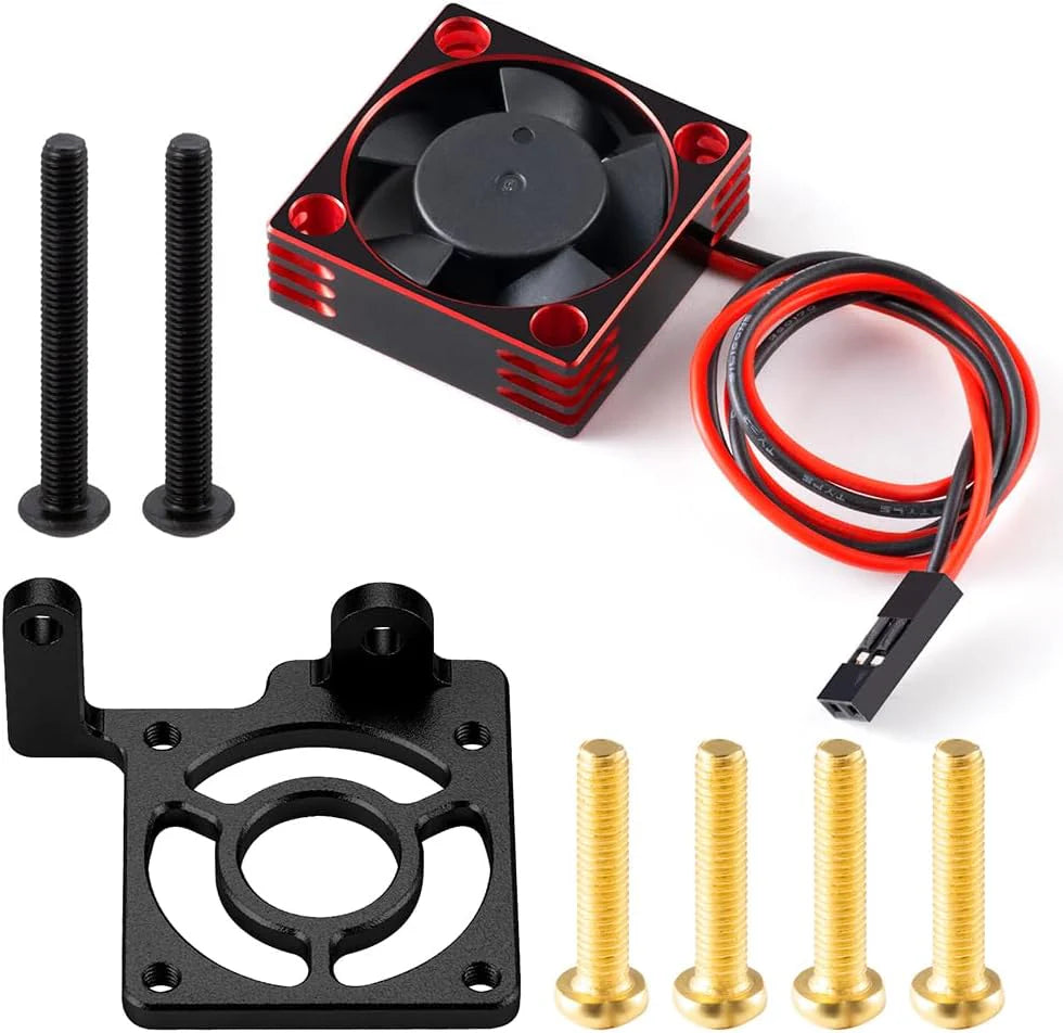 30x30mm RC Cooling Fan Mount with Heatsink FOR Traxxas Bandit