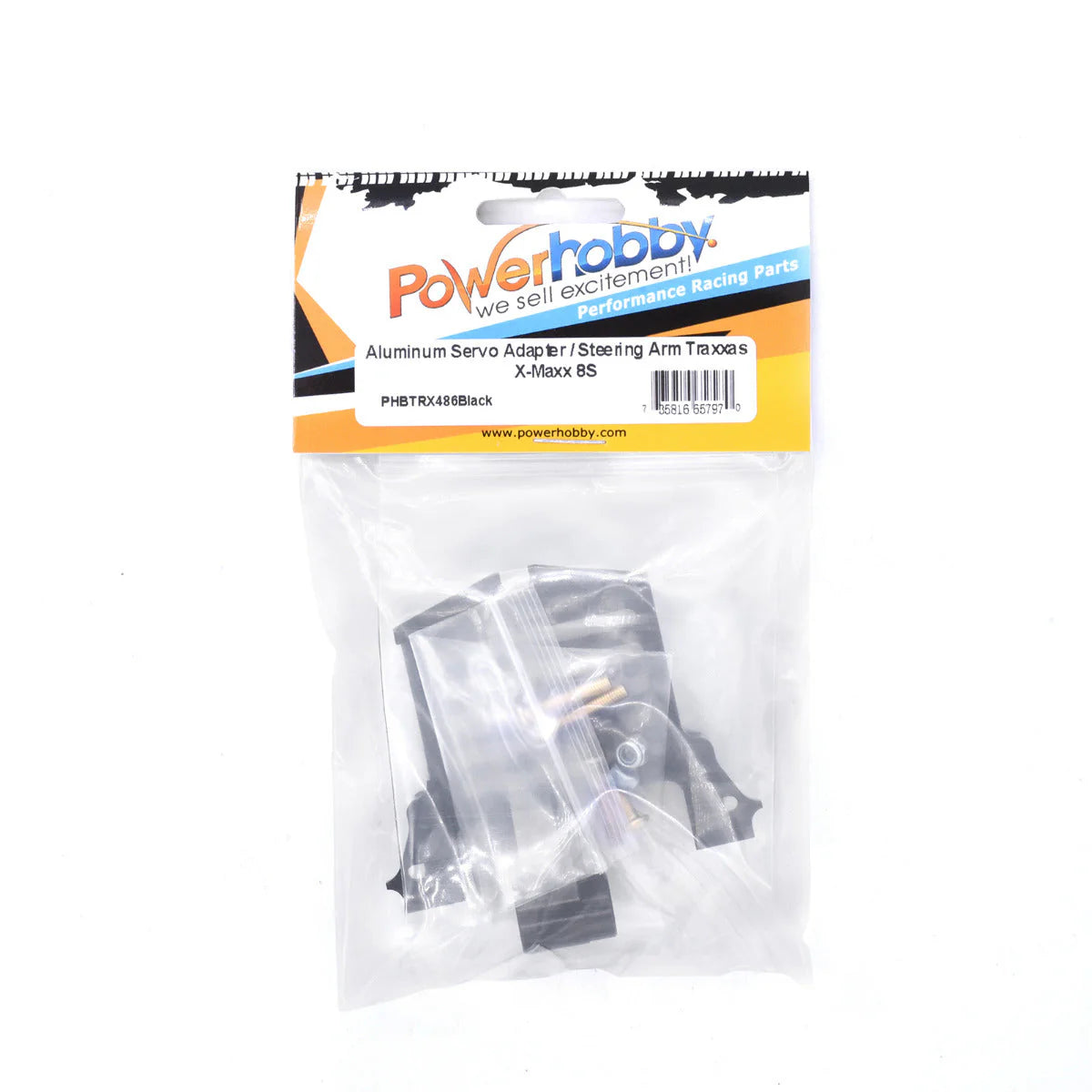 Alum Servo Ada FOR Traxxas X-Maxx / Maxx Slash Black