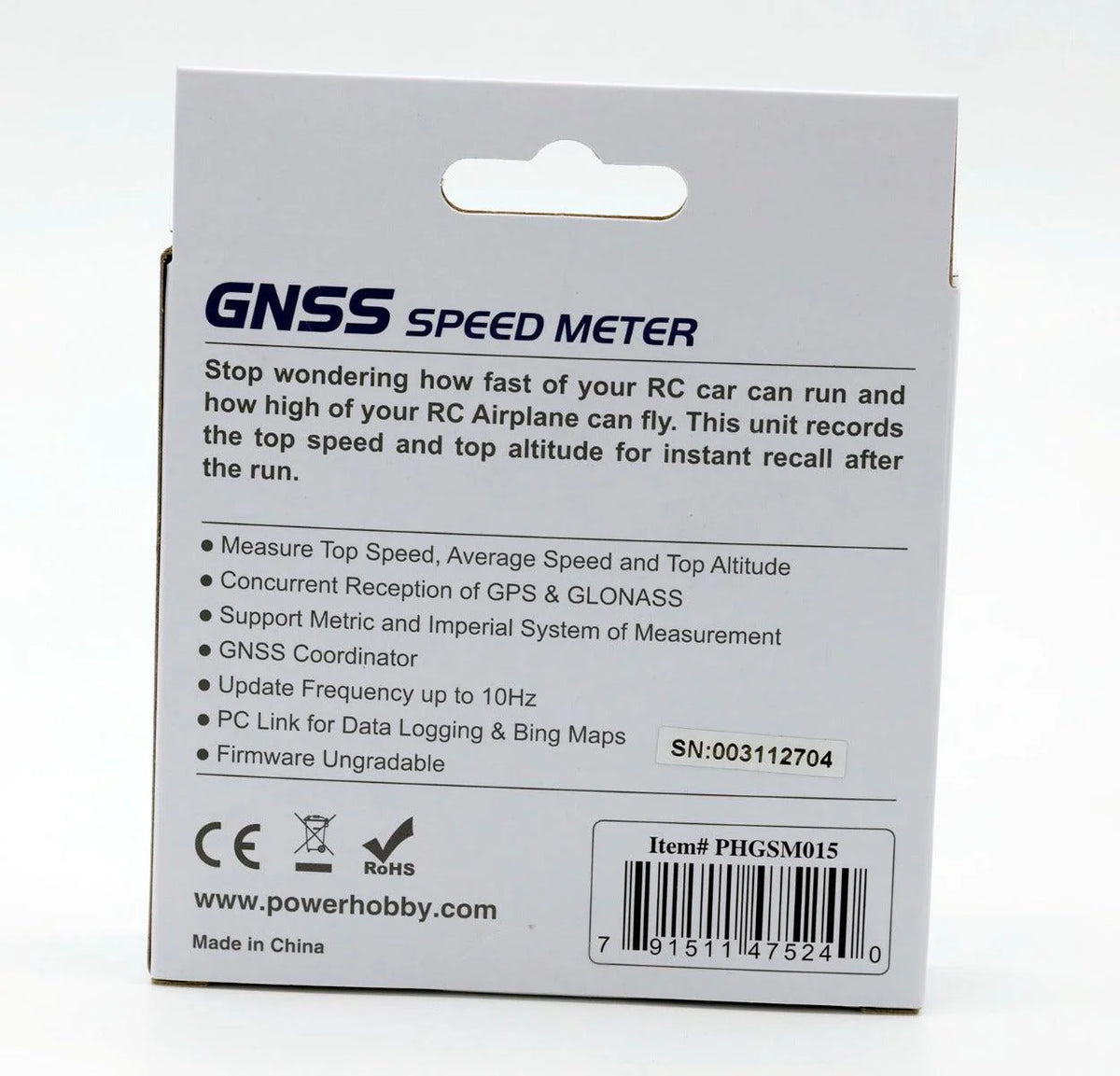 GNSS RC GPS Speed Meter Global Navigation Satellite System GSM-015