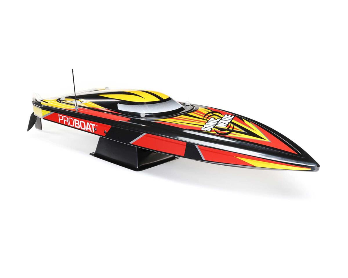 Sonicwake 36" Self-Righting RTR Deep-V Brushless Boat w/Spektrum SLT3 2.4GHz Radio