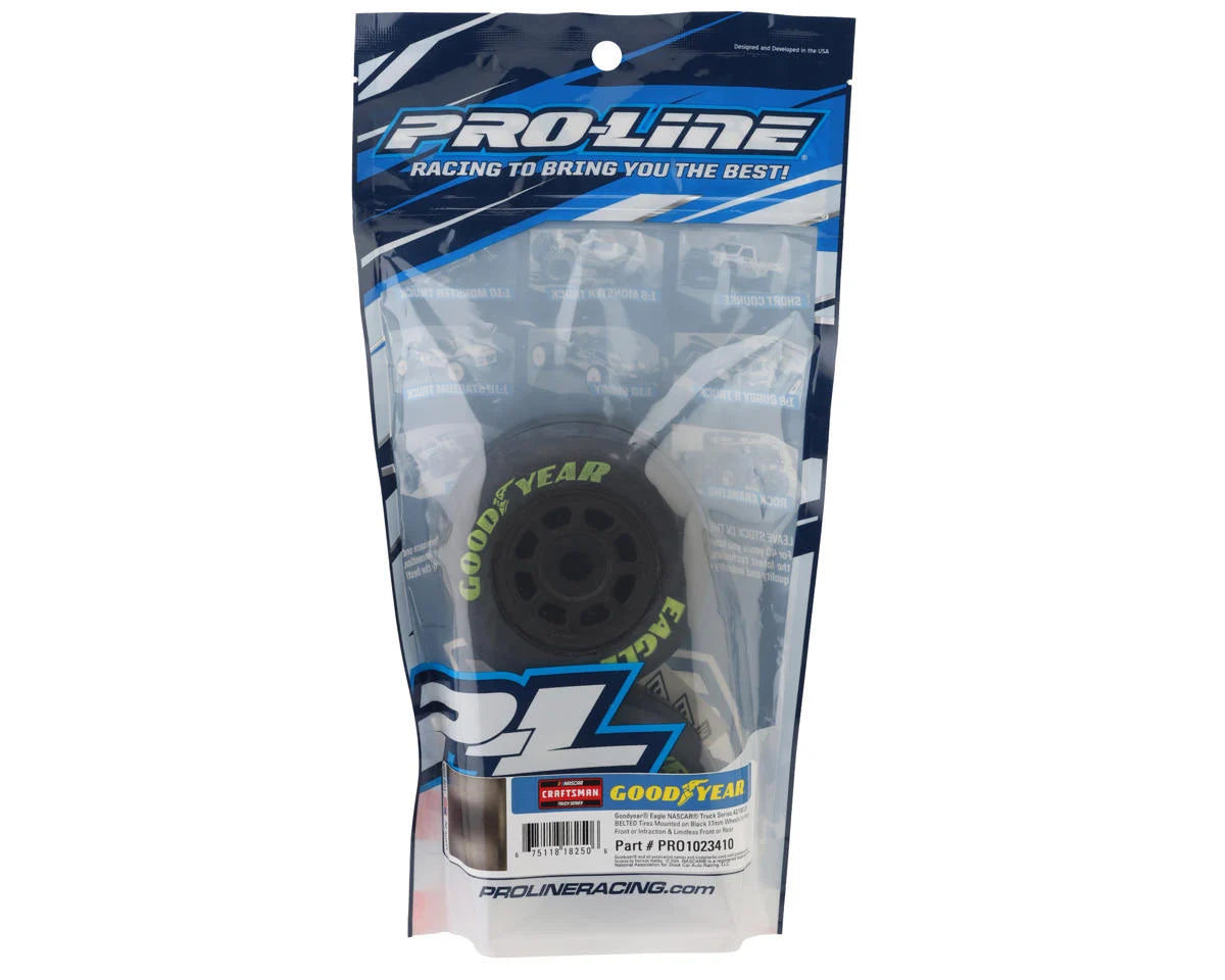 Pro-Line Infraction 6S Goodyear NASCAR Truck Belted Pre-mounted Tires (2) (Soft)