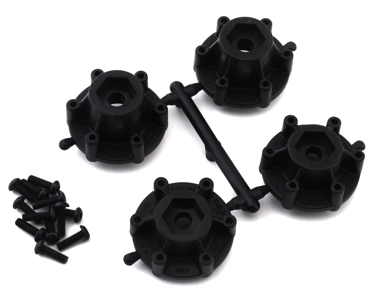 Gladiator SC Tires w/Raid Wheels (Black) (2) (Slash Rear) (M3) w/12mm Hex