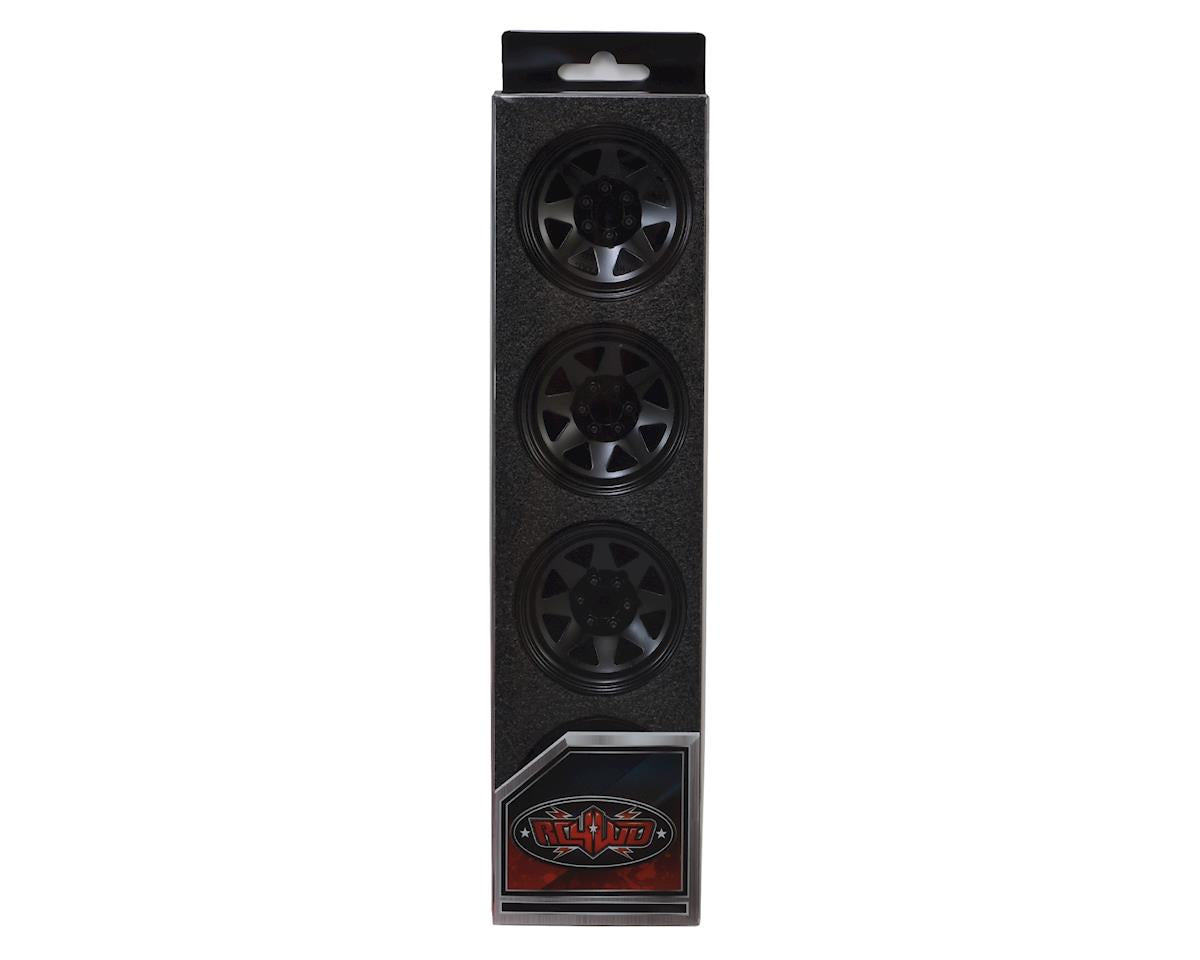 RC4WD 6 Lug Wagon 2.2 Steel Stamped Beadlock Wheels (Black)