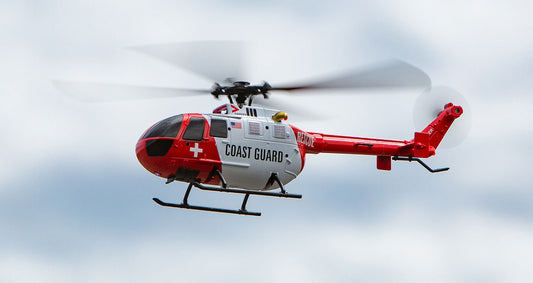 Hero-Copter, 4-Blade RTF Helicopter; Coast Guard