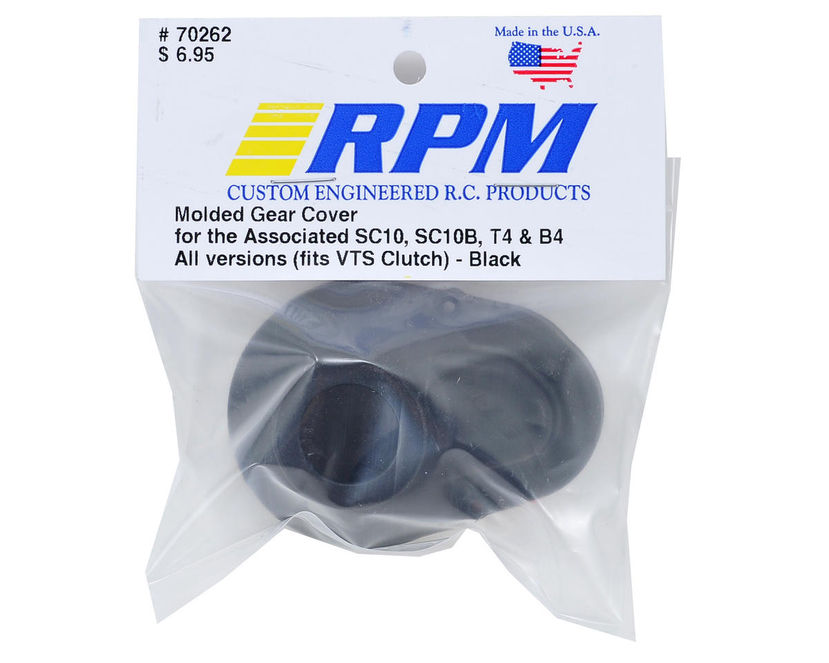 RPM Associated VTS Gear Cover (Black)